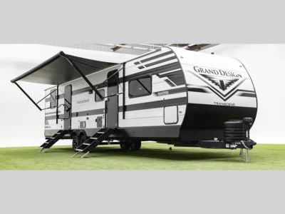 2027 Grand Design Transcend Xplor — front three-quarter view