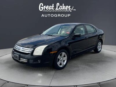 2006 Ford Fusion SE in Black Clearcoat — front three-quarter view