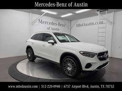 2026 Mercedes-Benz GLC 300 in White — front three-quarter view