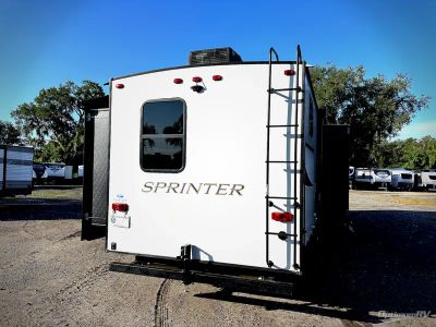2021 Keystone Sprinter Limited — rear three-quarter view