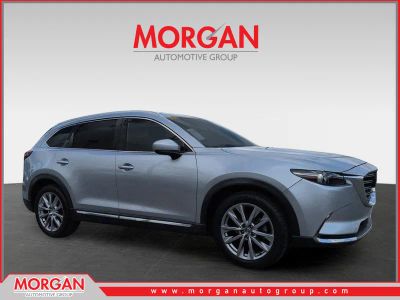 2017 Mazda CX-9 Grand Touring in Silver — front three-quarter view
