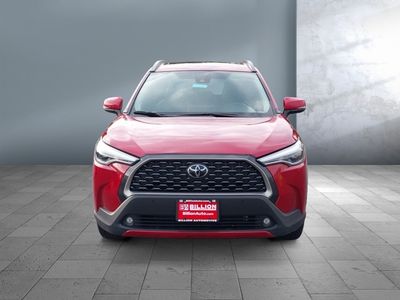 2022 Toyota Corolla Cross — rear three-quarter view