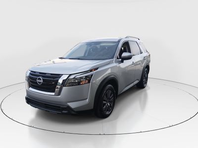 2025 Nissan Pathfinder — rear three-quarter view