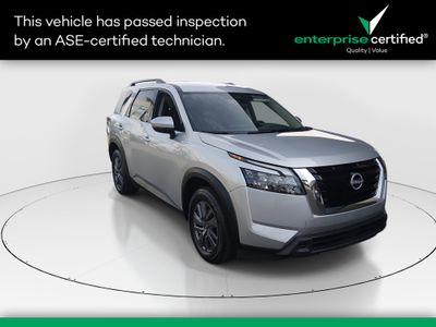 2025 Nissan Pathfinder SV 2WD — front three-quarter view