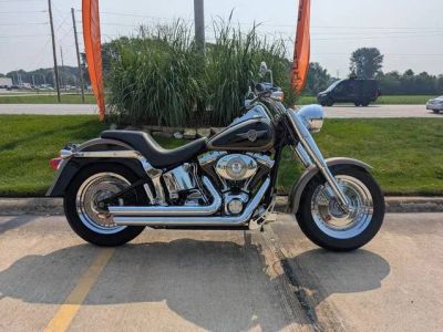2004 Harley-Davidson® FLSTF - Fat Boy® — front three-quarter view