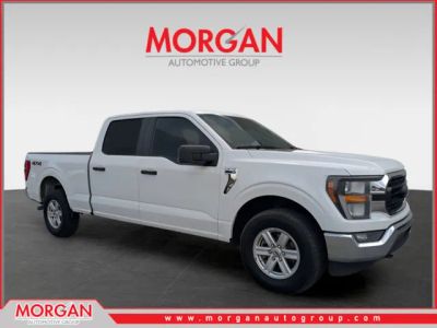 2023 Ford F-150 XLT in White — front three-quarter view