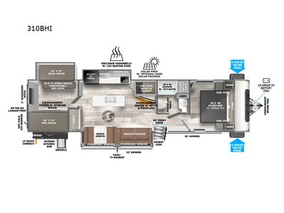 2025 Forest River RV Wildwood Heritage Glen — side profile view