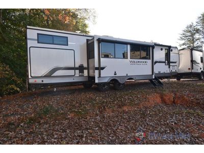 2025 Forest River RV Wildwood Heritage Glen — engine compartment view