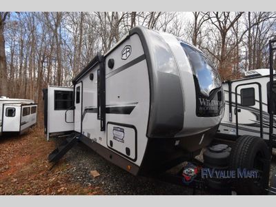 2025 Forest River RV Wildwood Heritage Glen — front three-quarter view