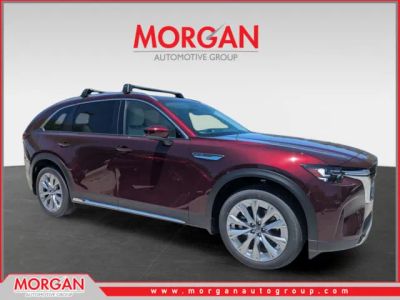 2026 Mazda CX-90 Premium Plus in Artisan Red Premium — front three-quarter view