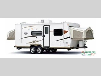 2011 Forest River RV Rockwood Roo — front three-quarter view