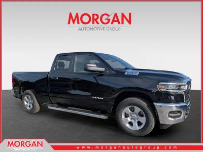 2026 Ram 1500 Tradesman in Black — front three-quarter view