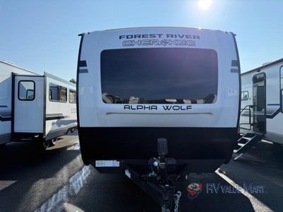 2025 Forest River RV Cherokee Alpha Wolf — rear three-quarter view