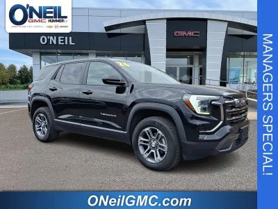 2026 GMC Terrain Elevation in Ebony Twilight Metallic — front three-quarter view