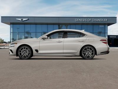 2026 Genesis G70 — rear three-quarter view