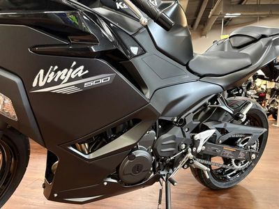 2026 Kawasaki Ninja 500 Metallic Flat Spark Black - Photo 11