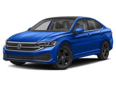 2024 Volkswagen Jetta SE in Gray — front three-quarter view