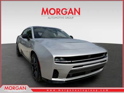 2026 Dodge Charger R/T Plus in Triple Nickel — front three-quarter view