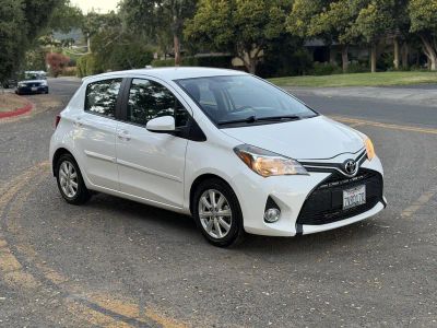 2016 Toyota Yaris — interior view