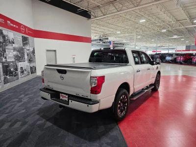 2017 Nissan Titan — rear three-quarter view