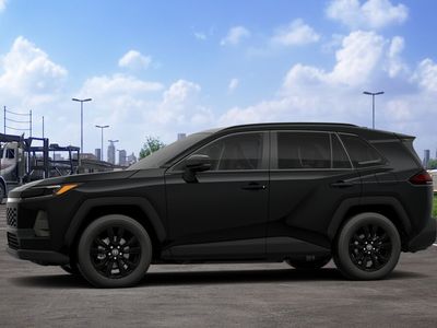 2026 Toyota RAV4 — rear three-quarter view