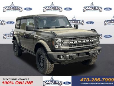 2026 Ford Bronco Big Bend in Black — front three-quarter view