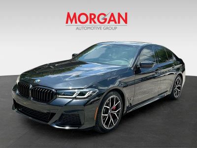 2023 BMW 5 Series — rear three-quarter view