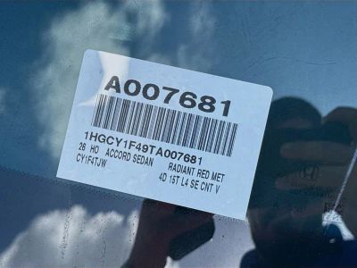2026 Honda Accord Sedan — photo 27 view