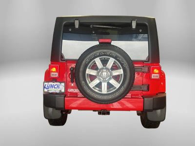 2017 Jeep Wrangler — rear three-quarter view