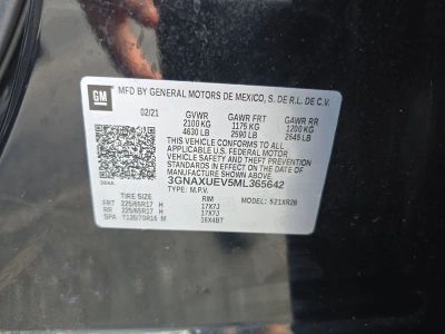 2021 Chevrolet Equinox — photo 28 view