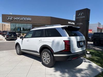 2026 Hyundai Palisade Hybrid — rear three-quarter view