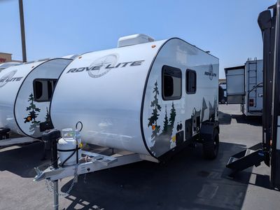 2025 Travel Lite Rove Lite — engine compartment view