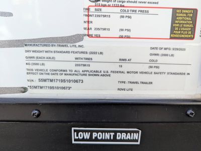 2025 Travel Lite Rove Lite — photo 14 view