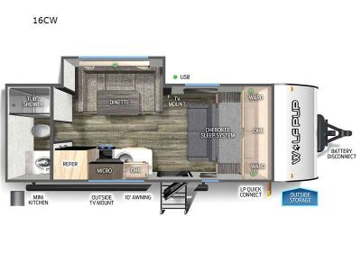 2023 Forest River RV Cherokee Wolf Pup - Photo 2