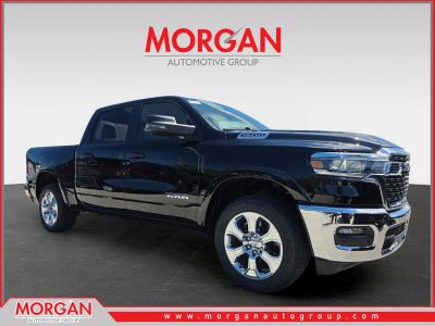 2026 Ram 1500 Big Horn/Lone Star in Black — front three-quarter view