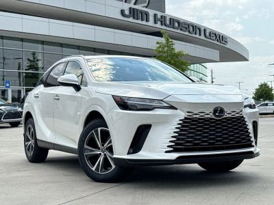 2024 Lexus RX in White — front three-quarter view