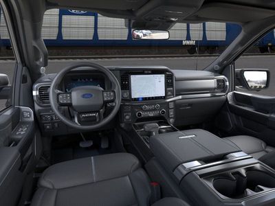 2026 Ford F-150 Platinum in Carbonized Gray Metallic — front three-quarter view