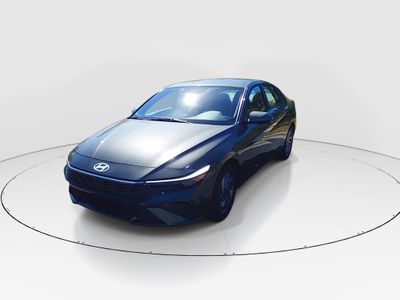 2024 Hyundai Elantra — rear three-quarter view