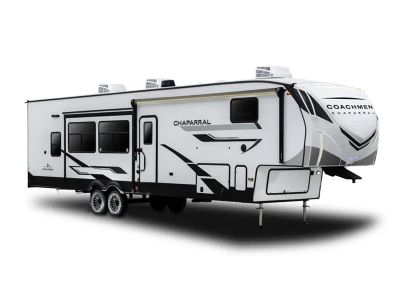 2027 Coachmen RV Chaparral — front three-quarter view