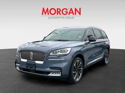 2021 Lincoln Aviator — rear three-quarter view