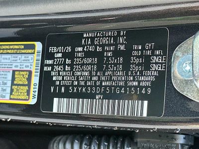 2026 Kia Sportage — photo 31 view