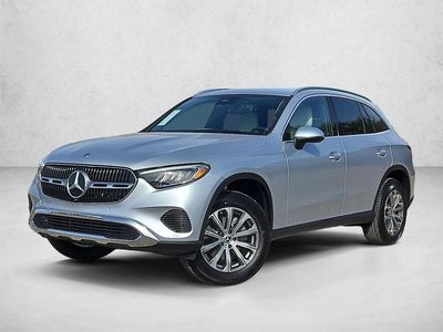 2026 Mercedes-Benz GLC 300 GLC 300 SUV in Cirrus Silver — front three-quarter view