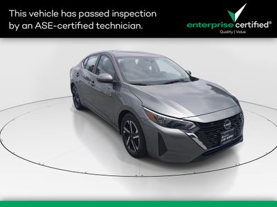 2024 Nissan Sentra SV CVT — front three-quarter view
