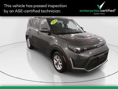 2024 Kia Soul LX IVT — front three-quarter view