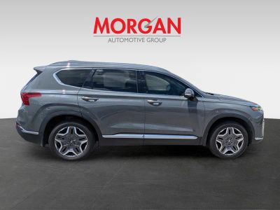 2022 Hyundai Santa Fe — rear three-quarter view