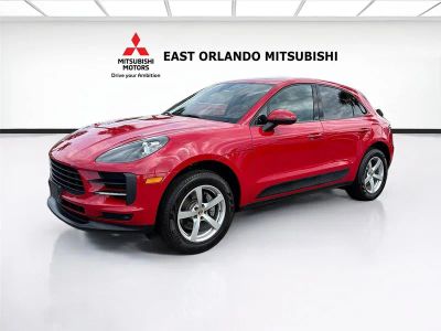 2020 Porsche Macan — rear three-quarter view