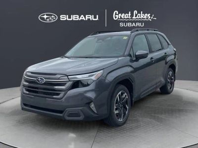 2026 Subaru FORESTER Limited in Magnetite Gray Metallic — front three-quarter view