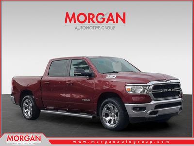 2022 Ram 1500 Big Horn/Lone Star in Red — front three-quarter view