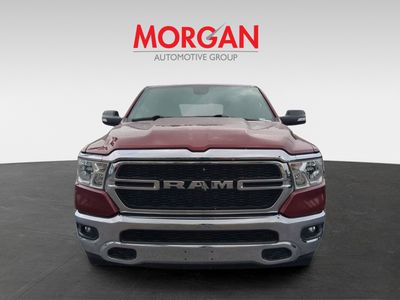 2022 Ram 1500 — rear three-quarter view