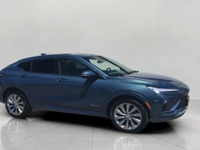 2024 Buick Envista Avenir in Ocean Blue Metallic — front three-quarter view